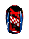 Шлем кроссовый детский Fox V1 Czar с рисунком