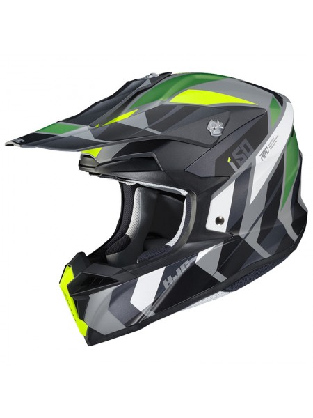 Шлем кроссовый HJC i50 VANISH MC4HSF