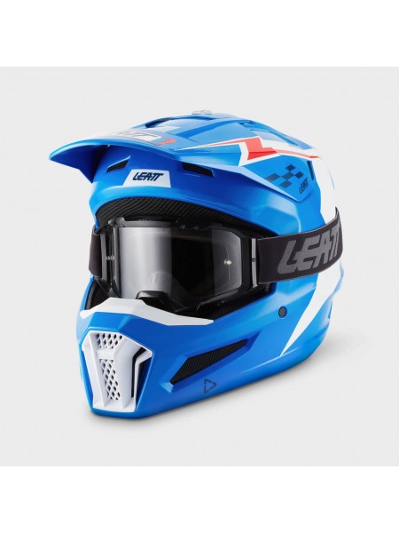 Кроссовый шлем Leatt Moto 3.5 2027 Синий