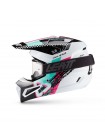 Шлем кроссовый Leatt Moto 3.5 2027 Бело-розовый