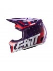 Шлем для мотокросса Leatt 7.5 + очки Velocity 4.5 SunDown 2024