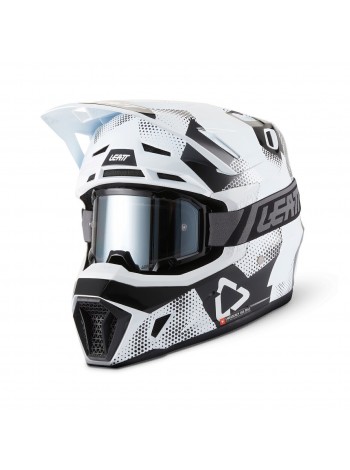 Шлем кроссовый Leatt Moto 7.5 Camo Black/White 2027
