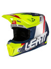 Шлем кроссовый Leatt 7.5 + очки Velocity 4.5 Lime