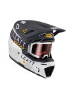 Шлем для мотокросса Leatt 8.5 + очки Velocity 5.5 Metallic 2024