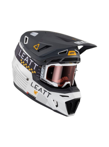 Шлем для мотокросса Leatt 8.5 + очки Velocity 5.5 Metallic 2024