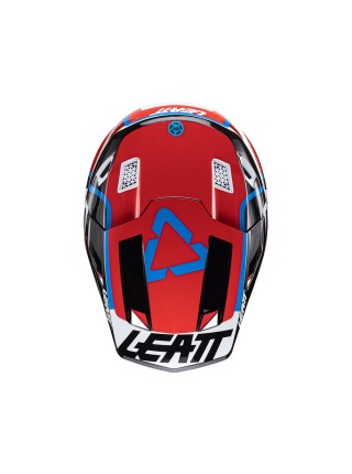 Шлем Leatt 8.5 + очки Velocity 5.5 Красный 2024