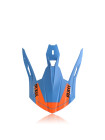 Козырек для шлема Acerbis STEEL CARBON / X- PRO VTR Orange/Blue