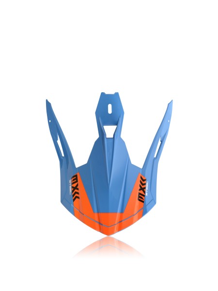 Козырек для шлема Acerbis STEEL CARBON / X- PRO VTR Orange/Blue