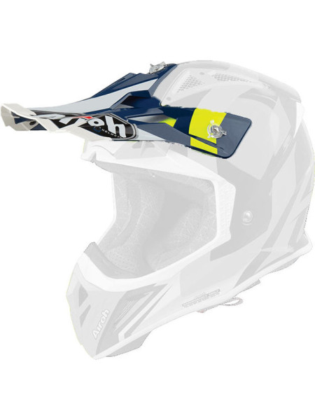 Козырек для шлема Airoh Aviator 2.3 Bigger Blue Gloss