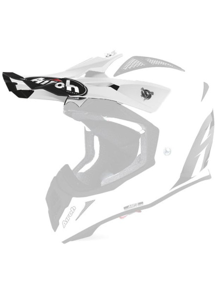 Козырек для шлема Airoh Aviator Ace Color White Gloss
