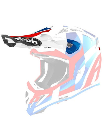 Козырек для шлема Airoh Aviator Ace Trick Blue
