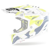 Козырек для шлема Airoh Aviator 3 SPIN YELLOW-BLUE
