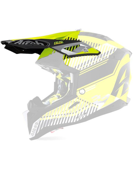 Козырек для шлема Airoh Aviator 3 Wave Yellow