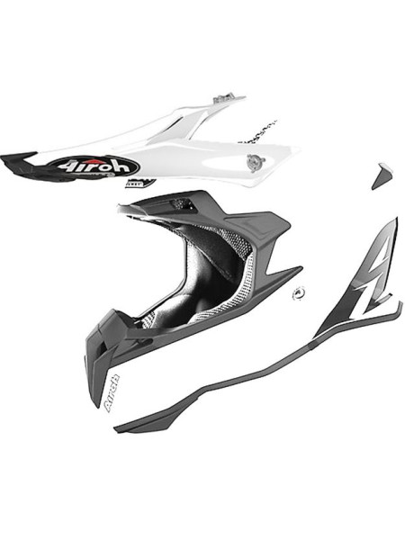 Козырек для шлема Airoh Terminator Open Vision белый