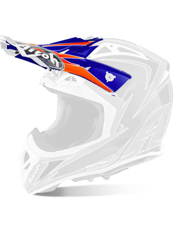 Козырек для шлема Airoh Aviator 2.2 PEAK EDGE BLUE GLOSS