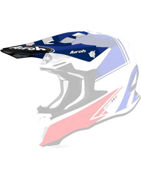 Козырек для шлема Airoh Twist 2.0 TECH BLUE GLOSS