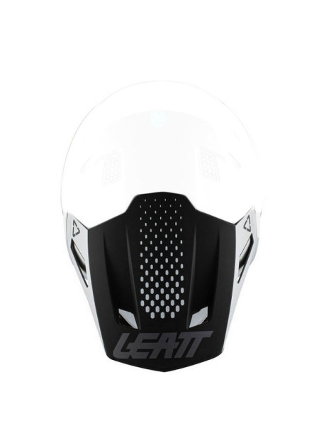 Козырек для шлема Leatt Moto 8.5 V21.1 Черно-белый
