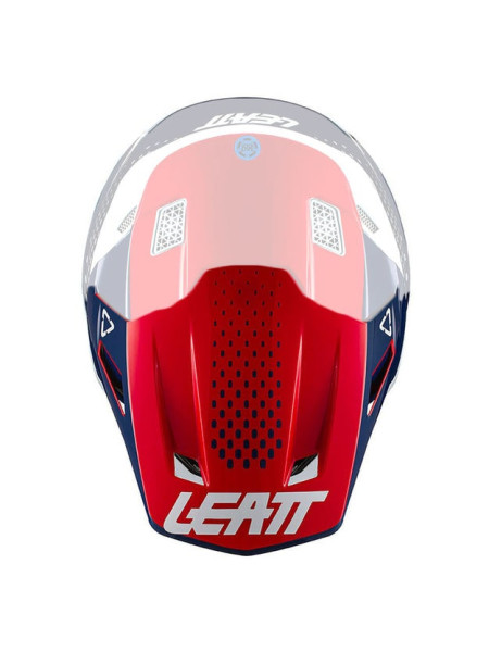 Козырек для шлема Leatt Moto 8.5 V21.1 Красно-синий