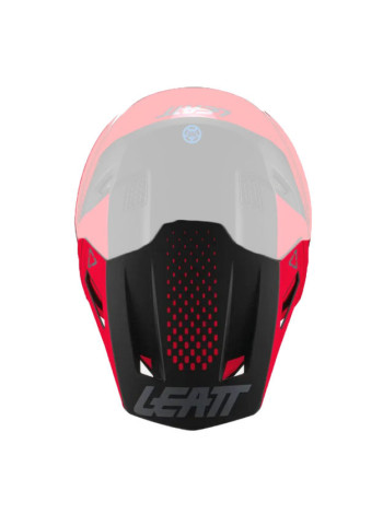 Козырек для шлема Leatt Moto 8.5 V21.1 Черно-красный