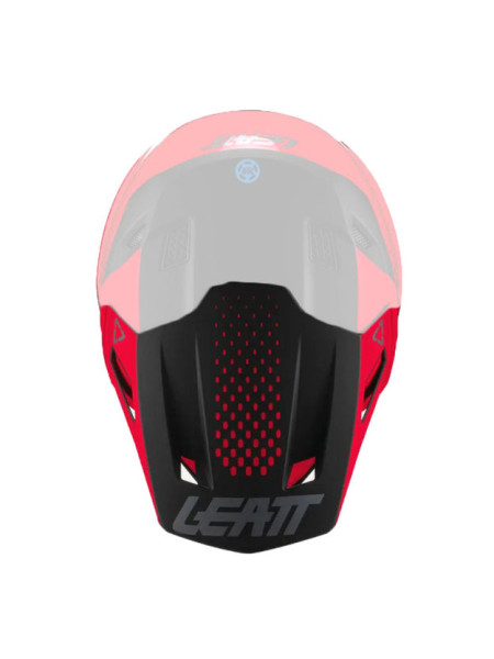 Козырек для шлема Leatt Moto 8.5 V21.1 Черно-красный