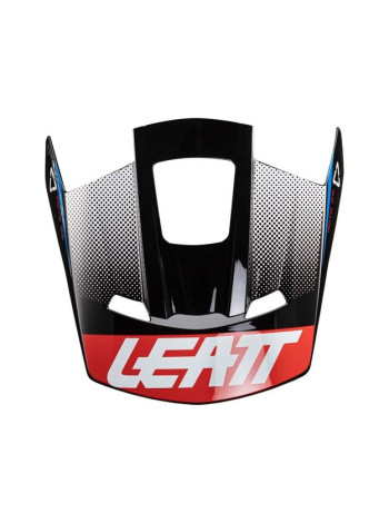 Козырек для шлема Leatt Moto 2.5 Black-White 2024