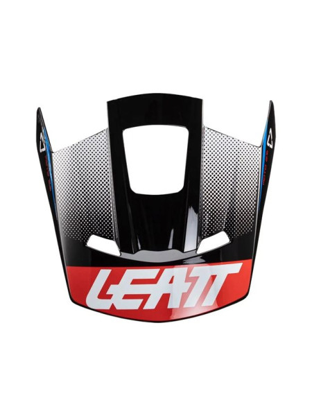Козырек для шлема Leatt Moto 2.5 Black-White 2024