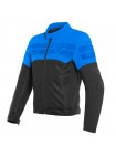 Мужская куртка Dainese AIR-TRACK TEX JACKET Черно-синяя
