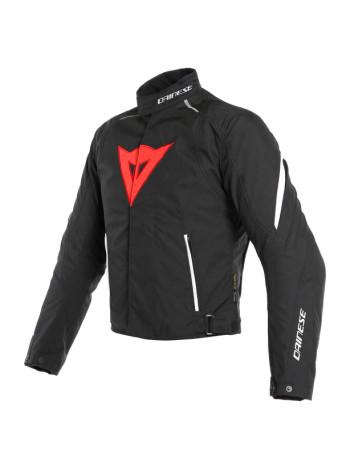 Мужская куртка Dainese LAGUNA SECA 3 D-DRY JACKET BLACK/LAVA-RED/WHITE