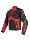 Мужская куртка Dainese SAURIS D-DRY Black/Tour-Red/Light-Gray