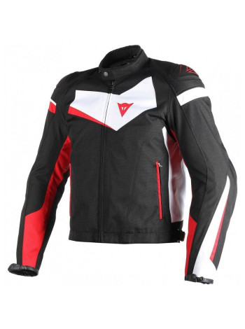 Мужская куртка Dainese VELOSTER TEX Black-White-Red