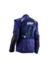 Мотокуртка Leatt Moto 4.5 X-Flow Синяя