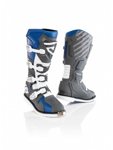 Кроссовые мотоботы Acerbis X-RACE Blue/Grey