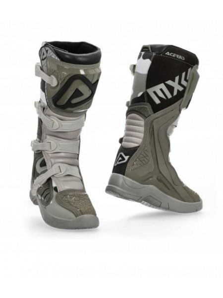 Кроссовые мотоботы Acerbis X-TEAM Brown/Grey