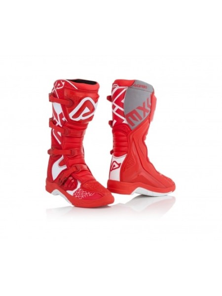 Кроссовые мотоботы Acerbis X-TEAM Red/White