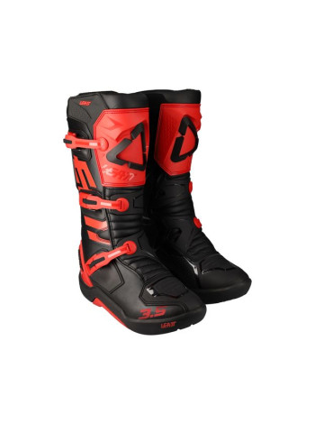 Мотоботы кроссовые красные Leatt 3.5 Boot Red