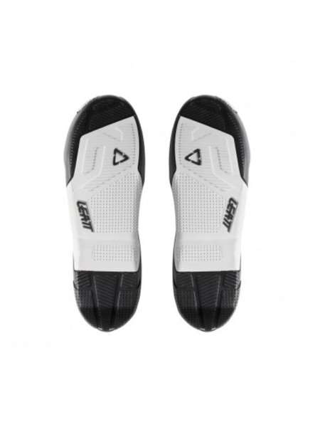 Подошва для мотобот Leatt Boot 4.5, 5.5 черно - белая