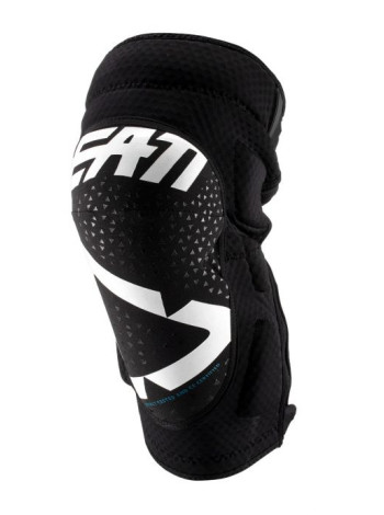 Мотонаколенники Leatt 3DF 5.0 Zip Knee Guard White/Black
