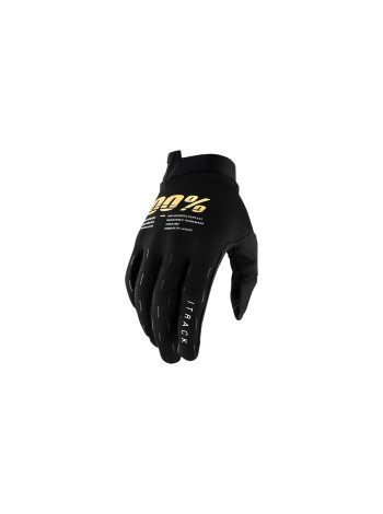 Перчатки 100% ITrack Black Black
