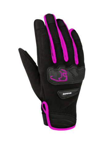 Мотоперчатки Bering LADY YORK Black/Fuxia