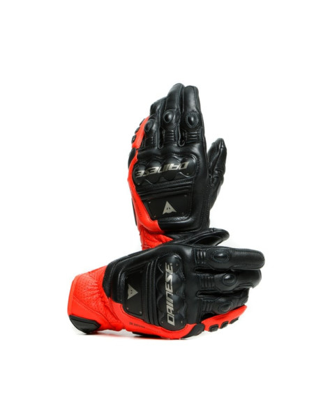 Мотоперчатки Dainese 4-STROKE 2 Black/Fluo-Red