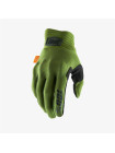 Перчатки кроссовые 100% Cognito D3O Army Green/Black