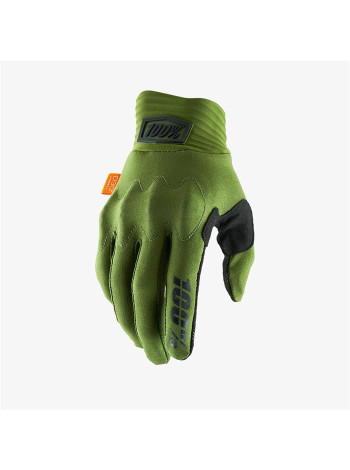 Перчатки кроссовые 100% Cognito D3O Army Green/Black