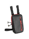 На бедро мотосумка Taichi BELT POUCH Black-Red