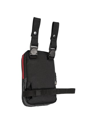 Мотосумка на бедро Taichi BELT POUCH Black-Red