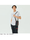 На бедро мотосумка Taichi BELT POUCH Black-Red