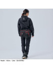 На бедро мотосумка Taichi WP HIP BAG (L) Black/Red
