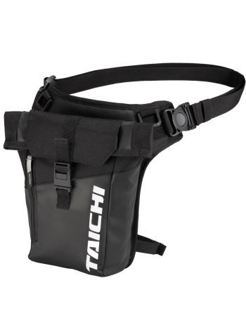 На бедро мотосумка Taichi WP LEG POUCH Black/White
