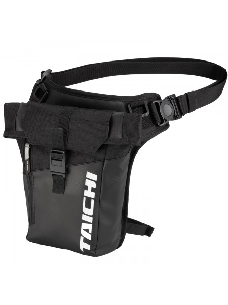 Мотосумка на бедро Taichi WP LEG POUCH Black/White