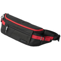 Мотосумка на бедро Taichi WAIST BAG Black-Red