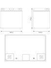 Аккумулятор Delta CT YTX 30L-BS (168 х 126 х 175) 30Ач